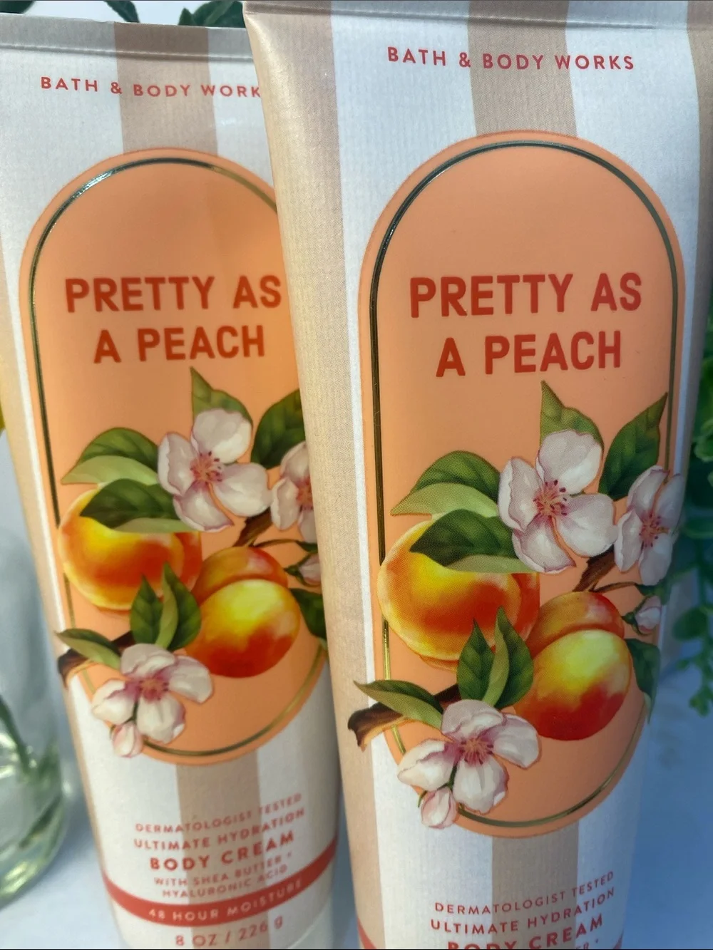 “Pretty As A Peach” BBW New 2-Pc Body Creams Set